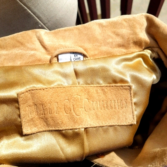 Nuage CGC collection leather blazer EUC - Picture 8 of 12